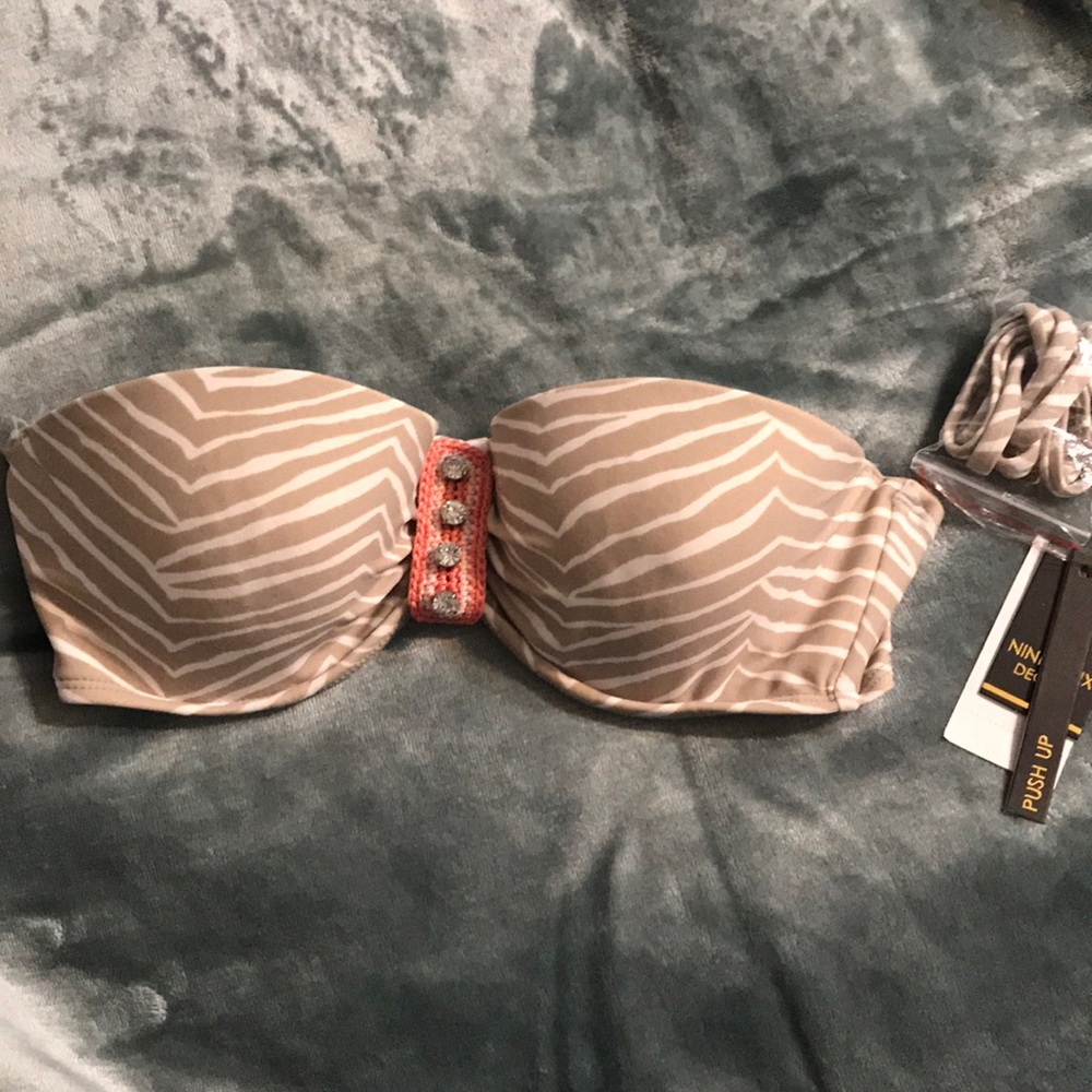 Zebra Bikini top
